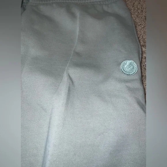 PINK Victoria's Secret Light Sage Green Sweatpants - Picture 4 of 5